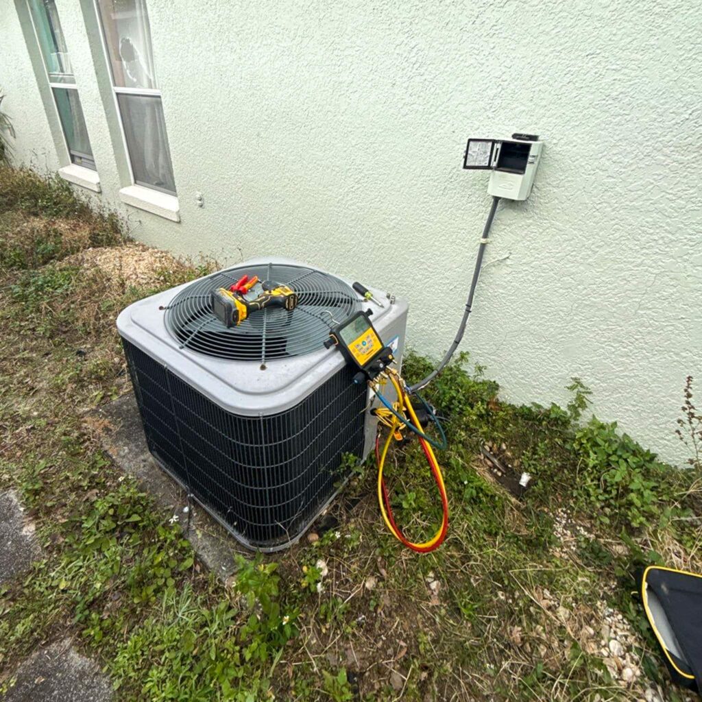 Behind-the-scenes photo of HVAC work in Central Florida, 28 of 59