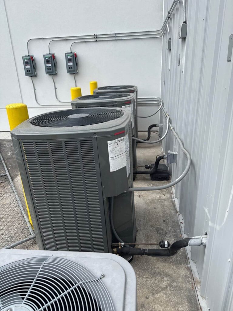 Behind-the-scenes photo of HVAC work in Central Florida, 6 of 59
