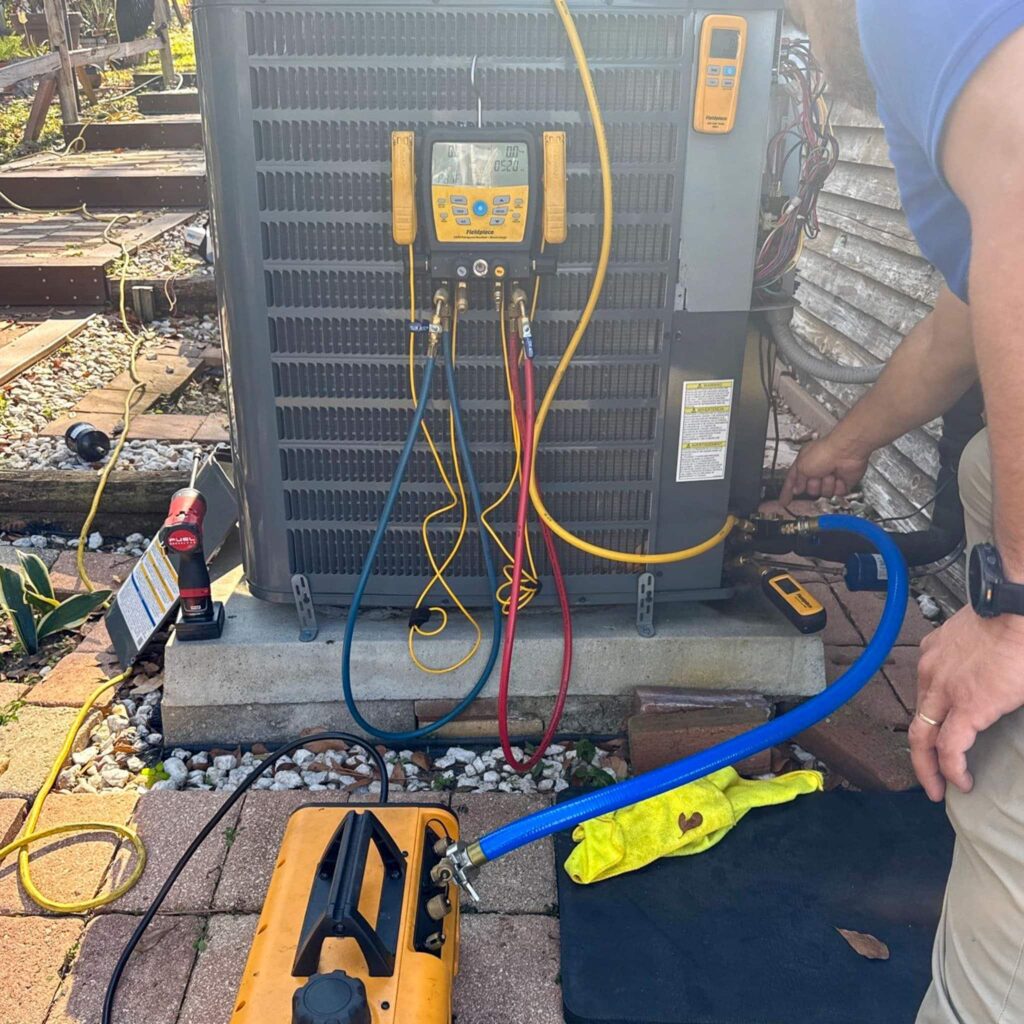 Behind-the-scenes photo of HVAC work in Central Florida, 32 of 59