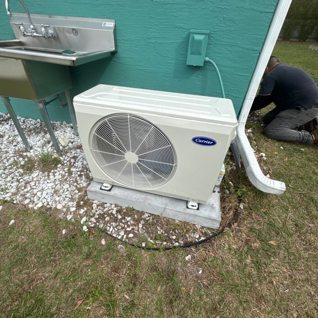 Behind-the-scenes photo of HVAC work in Central Florida, 10 of 59