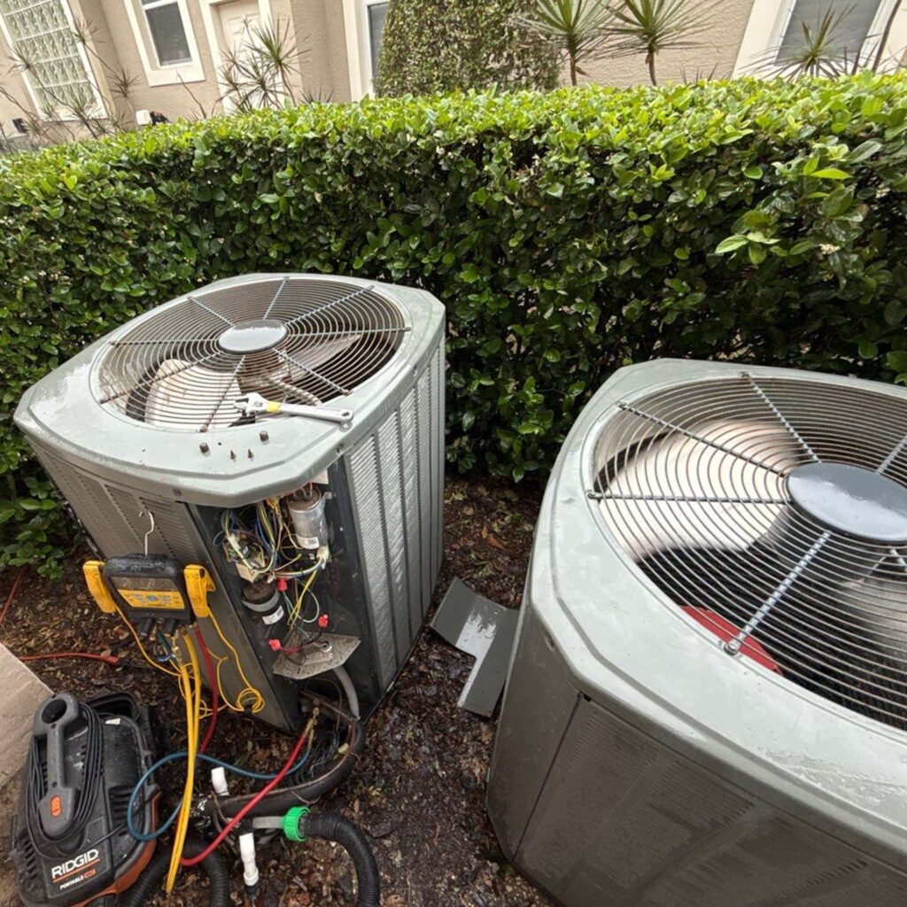 Behind-the-scenes photo of HVAC work in Central Florida, 24 of 59